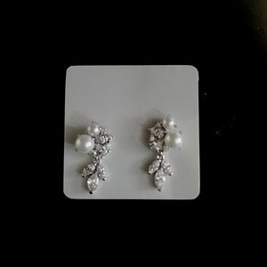 BHLDN Sauve Earrings in silver